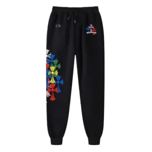 Chrome Hearts Multicolour Cemetry Logo Sweatpants/Joggers