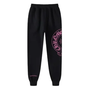 Chrome Hearts Pink Horse Shoe Sweatpants/Joggers view 2