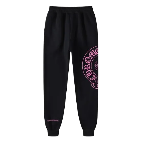 Chrome Hearts Pink Horse Shoe Sweatpants/Joggers view 2