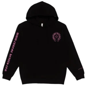 Chrome Hearts Pink Rare Horse Shoe Hoodie