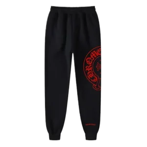 Chrome Hearts Red Horse Shoe Sweatpants/Joggers view 2