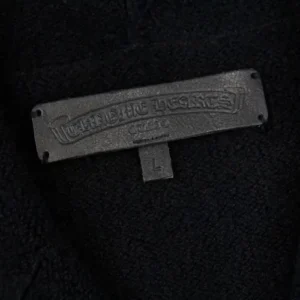 Chrome Hearts Yellow Embroidery Logo Cashmere Hoodie view 3