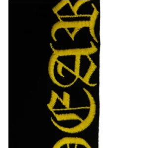 Chrome Hearts Yellow Embroidery Logo Cashmere Hoodie view 4
