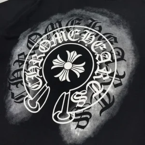 Chrome Hearts 3D Horseshoe Logo T-Shirt view 4