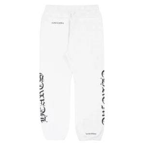 All Over Cross White Chrome Hearts Sweatpants view 2