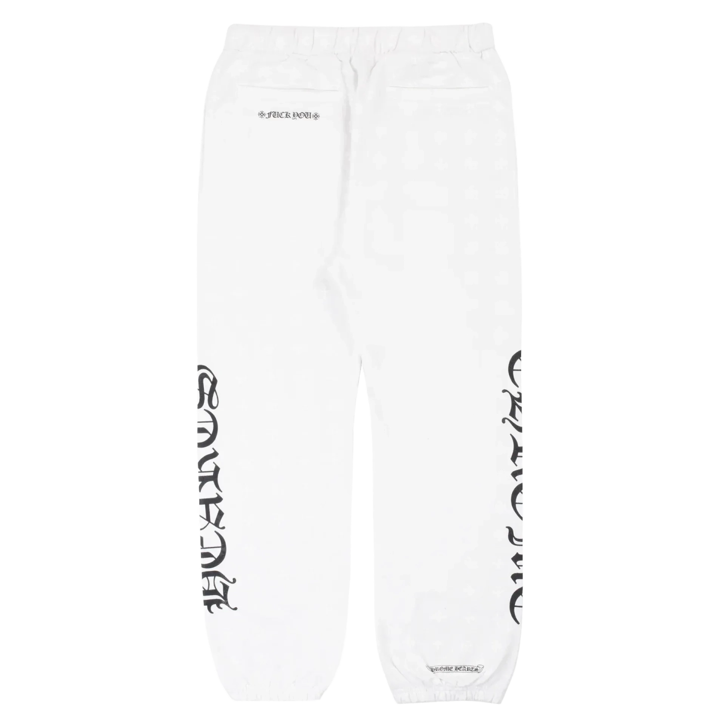 All Over Cross White Chrome Hearts Sweatpants view 2