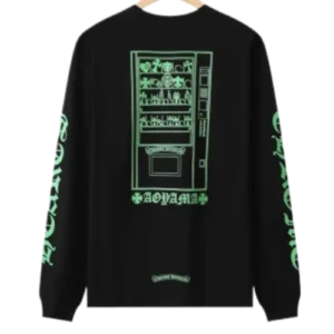 Chrome Hearts Aoyama Black Long Sleeve T-Shirt view 2