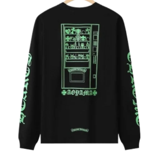 Chrome Hearts Aoyama Black Long Sleeve T-Shirt view 2