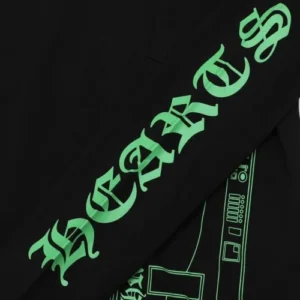 Chrome Hearts Aoyama Black Long Sleeve T-Shirt view 3