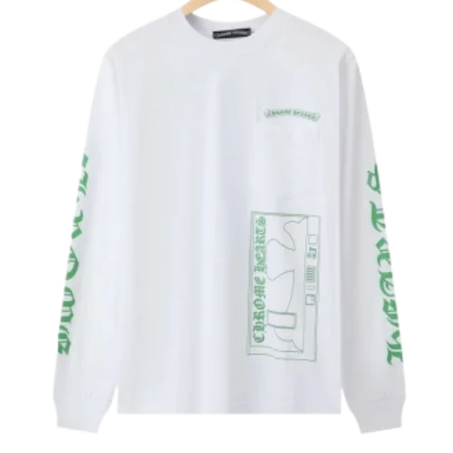 Chrome Hearts Aoyama Green Logo Long Sleeve T-Shirt view 2