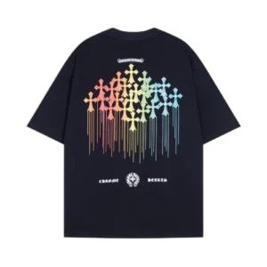 Chrome Hearts Multicolor Reben Style Cross Tee