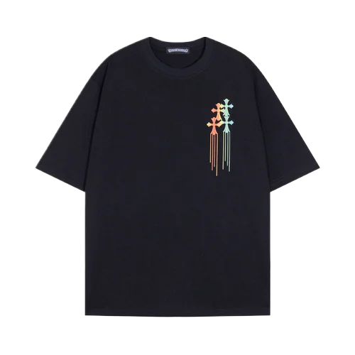 Chrome Hearts Multicolor Reben Style Cross Tee view 2