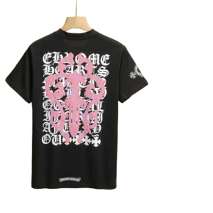 Chrome Hearts Dagger Logo Black Drop Sleeve Tee