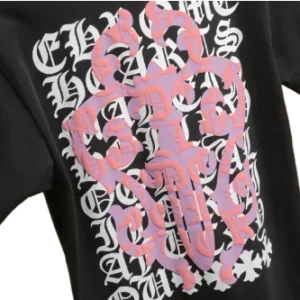 Chrome Hearts Dagger Logo Black Drop Sleeve Tee view 3
