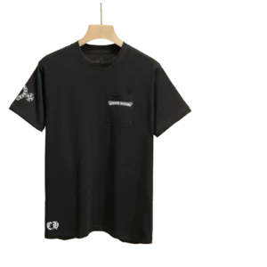 Chrome Hearts Dagger Logo Black Drop Sleeve Tee view 2