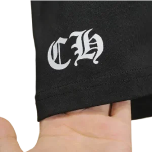 Chrome Hearts Dagger Logo Black Drop Sleeve Tee view 5