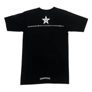 Chrome Hearts Pentagram 5 Star Black Tee view 2