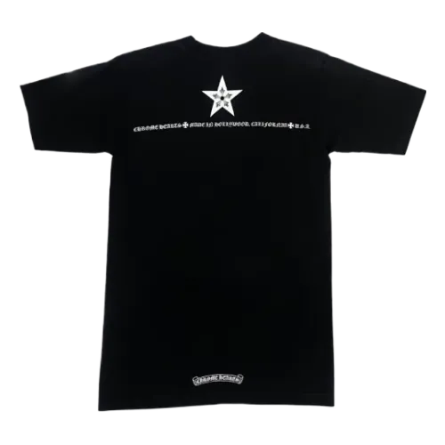Chrome Hearts Pentagram 5 Star Black Tee view 2