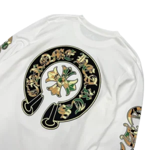 Eye-Catching Chrome Hearts Camo Crosses Long Sleeve Shirt view 4