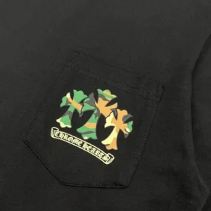 Chrome Hearts Camo Cross Pocket T-Shirt view 3