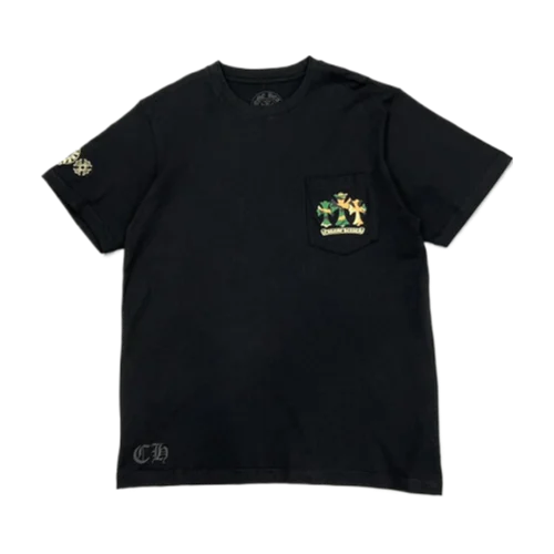 Chrome Hearts Camo Cross Pocket T-Shirt view 2