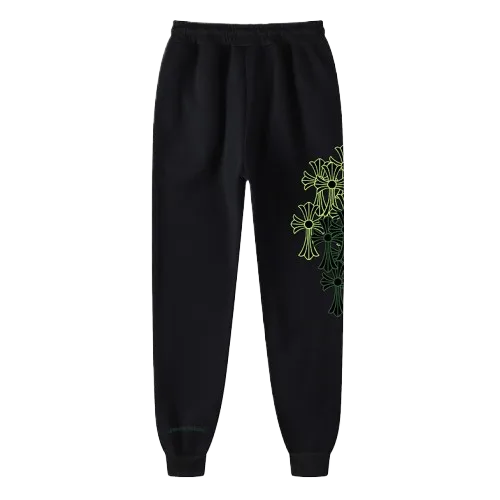 Chrome Hearts Cemetery Limited Edition Green Sweatpants/Joggers view 2