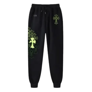 Chrome Hearts Cemetery Limited Edition Green Sweatpants/Joggers