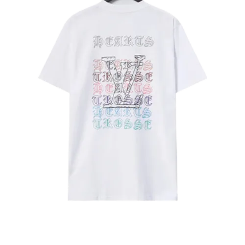 Chrome Hearts Cross Louis Vuitton Logo T-Shirt