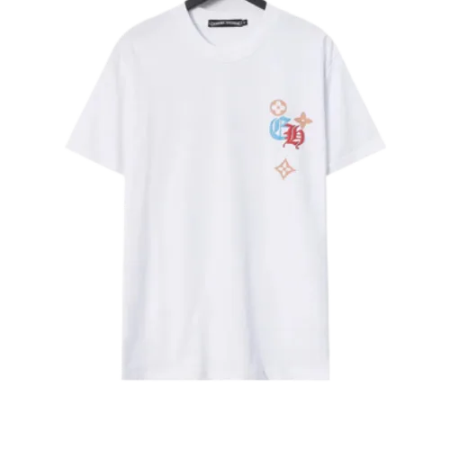 Chrome Hearts Cross Louis Vuitton Logo T-Shirt view 2