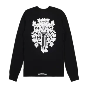 Chrome Hearts Dagger Thermal LS Black T Shirt