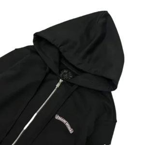 Chrome Hearts Deadly Doll Cemetery Crosses Hoodie view 3
