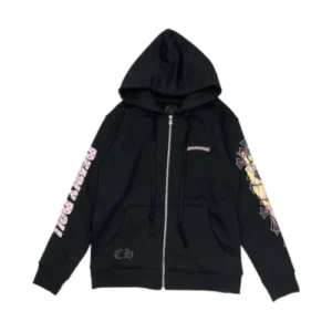 Chrome Hearts Deadly Doll Cemetery Crosses Hoodie view 2