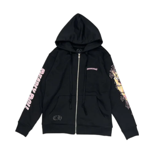 Chrome Hearts Deadly Doll Cemetery Crosses Hoodie view 2