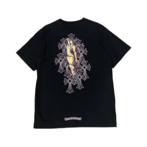 Chrome Hearts Deadly Doll Cemetery Crosses Tee