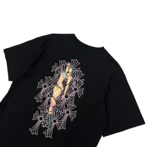 Chrome Hearts Deadly Doll Cemetery Crosses Tee view 4