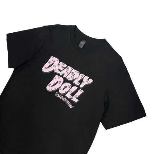 Chrome Hearts Deadly Doll Cemetery Crosses Tee view 3