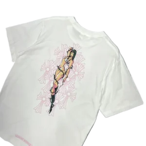 Chrome Hearts Deadly Doll Cemetery Cross T-Shirt view 3