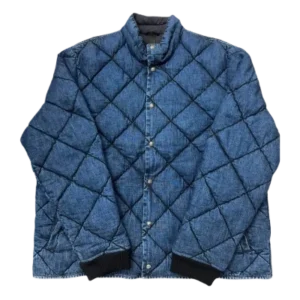 Chrome Hearts Denim Puffer Lined Jacket