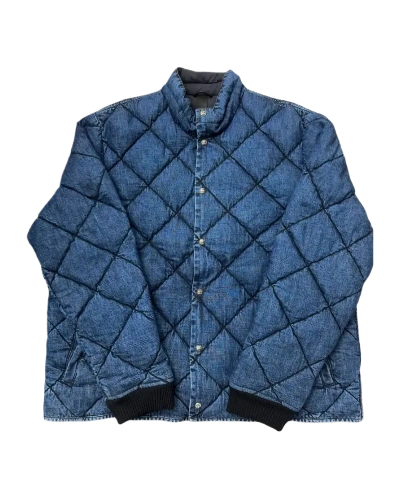 Chrome Hearts Denim Puffer Lined Jacket