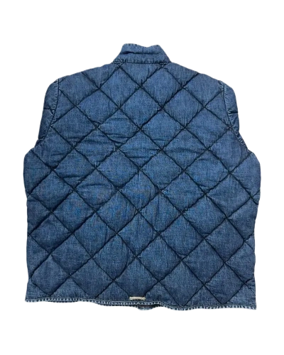 Chrome Hearts Denim Puffer Lined Jacket view 2