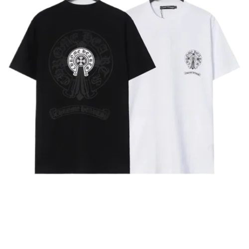 Chrome Hearts T-Shirt Custom Cross Logo view 3
