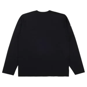 Chrome Hearts Embroidered Pocket Long Sleeve Black Tee view 2