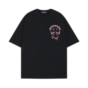 Chrome Hearts Embroidery Cross Patch Black T-Shirt view 2