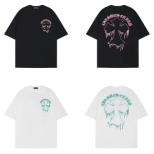 Chrome Hearts Embroidery Cross Patch White T-Shirt view 4