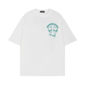 Chrome Hearts Embroidery Cross Patch White T-Shirt view 2