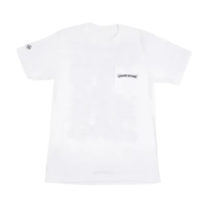 Chrome Hearts Dagger Logo White Drop Sleeve Tee view 2