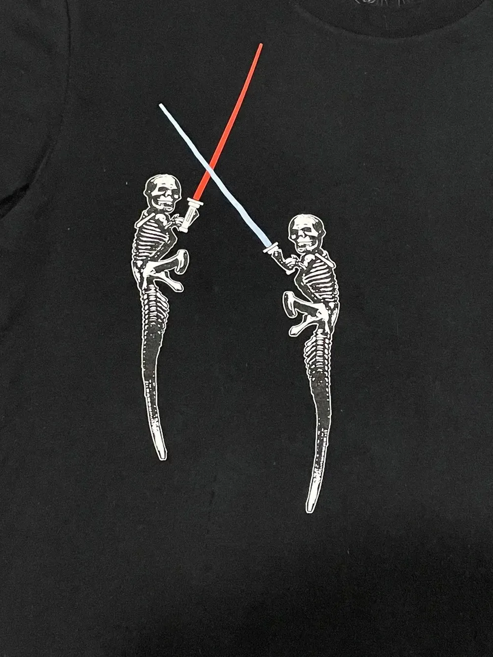 Chrome Hearts Foti Horseshoe Skeleton Logo Tee Black view 3