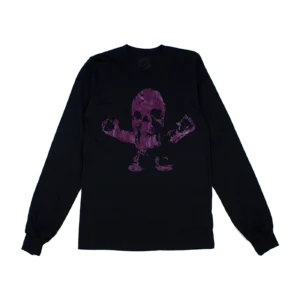 Foti Purple Long Sleeve T Shirt view 2