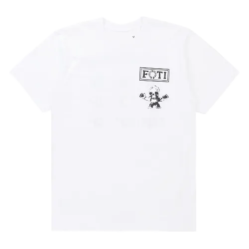 Chrome Hearts Foti Multicolored Logo Tee White view 2