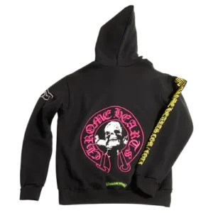 Chrome Hearts Foti Printed Logo Black Hoodie